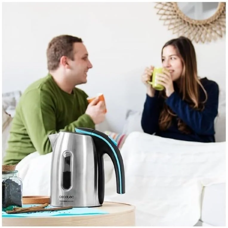 Cecotec Kettle ThermoSense 220 Steel Electric 1630 W 1.2 L Stainless Steel 360° rotational base Stainless Steel - Image 5