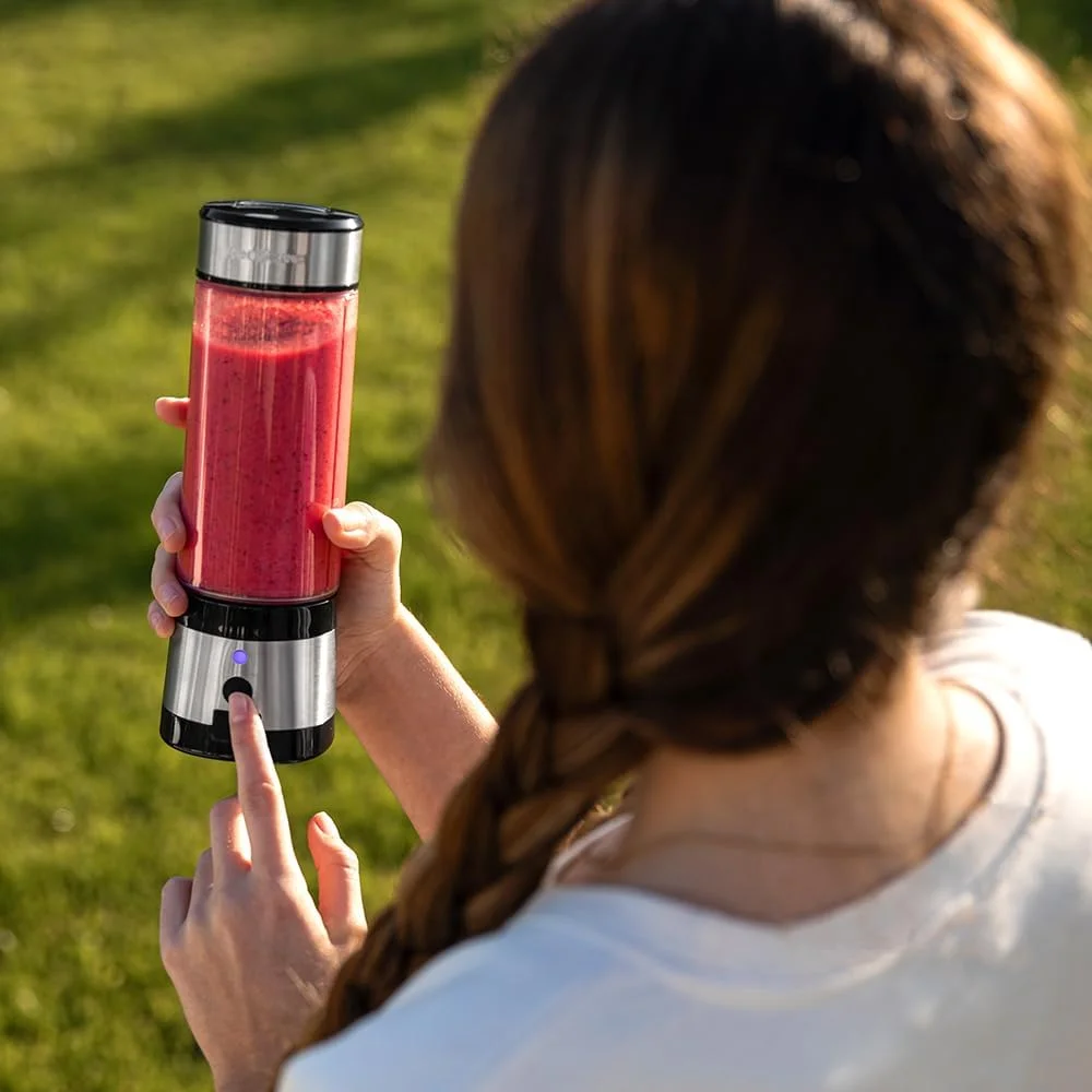 Cecotec Smoothie Blender WanderlustMix USB Portable 126 W Jar capacity 0.4 L Ice crushing Inox - Image 2