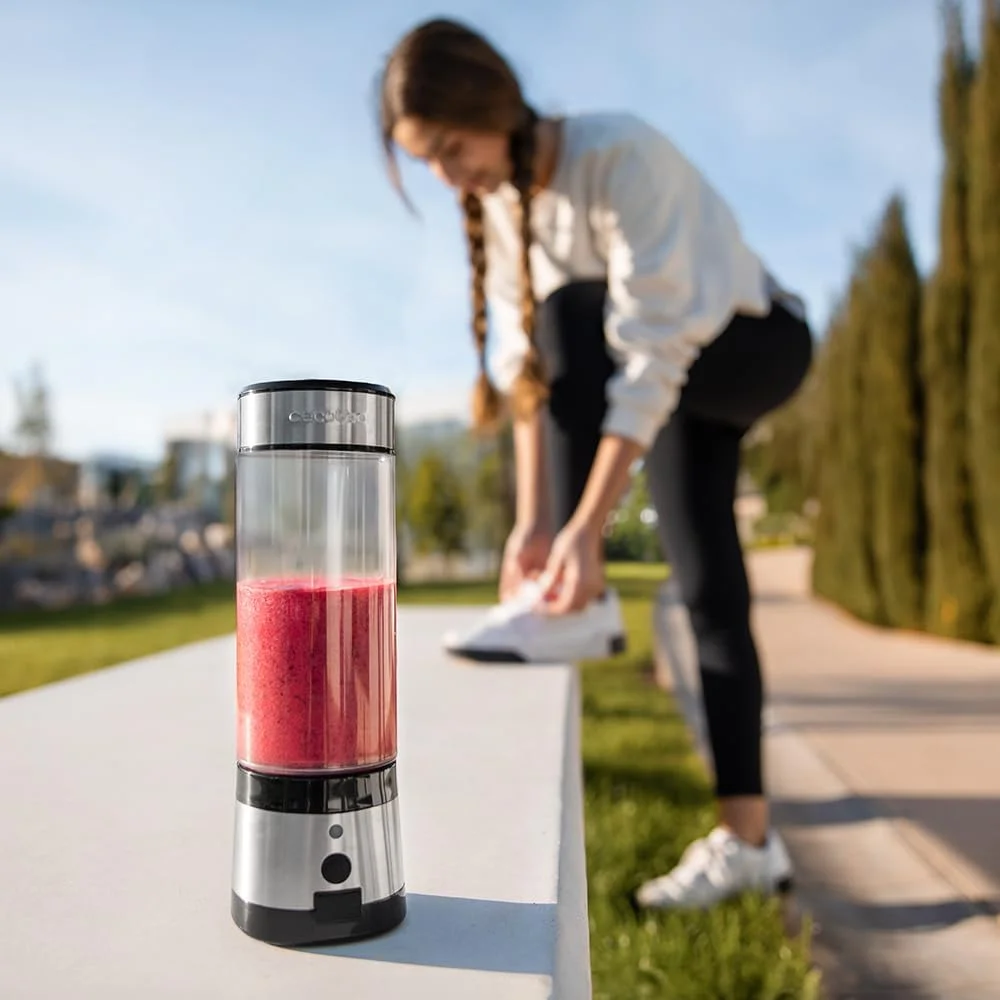 Cecotec Smoothie Blender WanderlustMix USB Portable 126 W Jar capacity 0.4 L Ice crushing Inox - Image 3