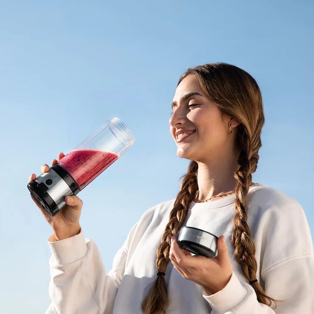 Cecotec Smoothie Blender WanderlustMix USB Portable 126 W Jar capacity 0.4 L Ice crushing Inox - Image 4