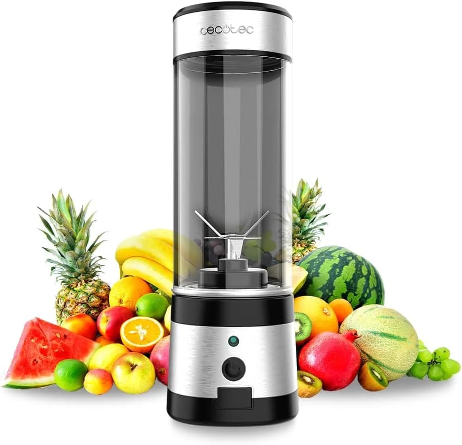 Cecotec Smoothie Blender WanderlustMix USB Portable 126 W Jar capacity 0.4 L Ice crushing Inox - Image 6