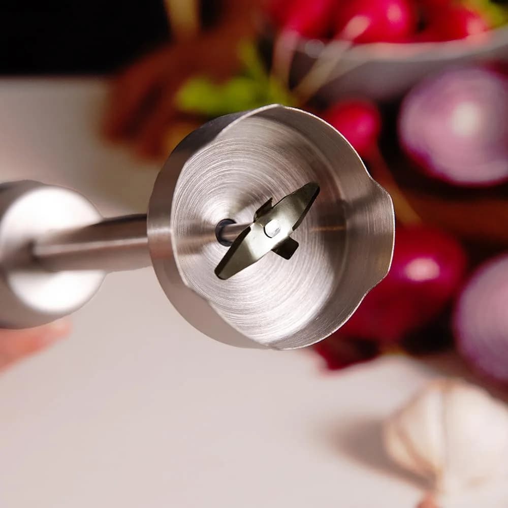 Cecotec Hand blender Power Neutron 1100MAX Cream&Crush Hand Blender 1100 W Number of speeds Adjustable Turbo mode Chopper Black/Silver - Image 3