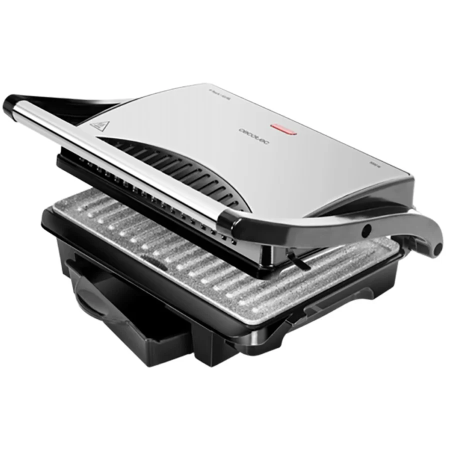 Cecotec Grill Rock'nGrill 1000 1000 W Electric Grill Black/Stainless steel - Image 1