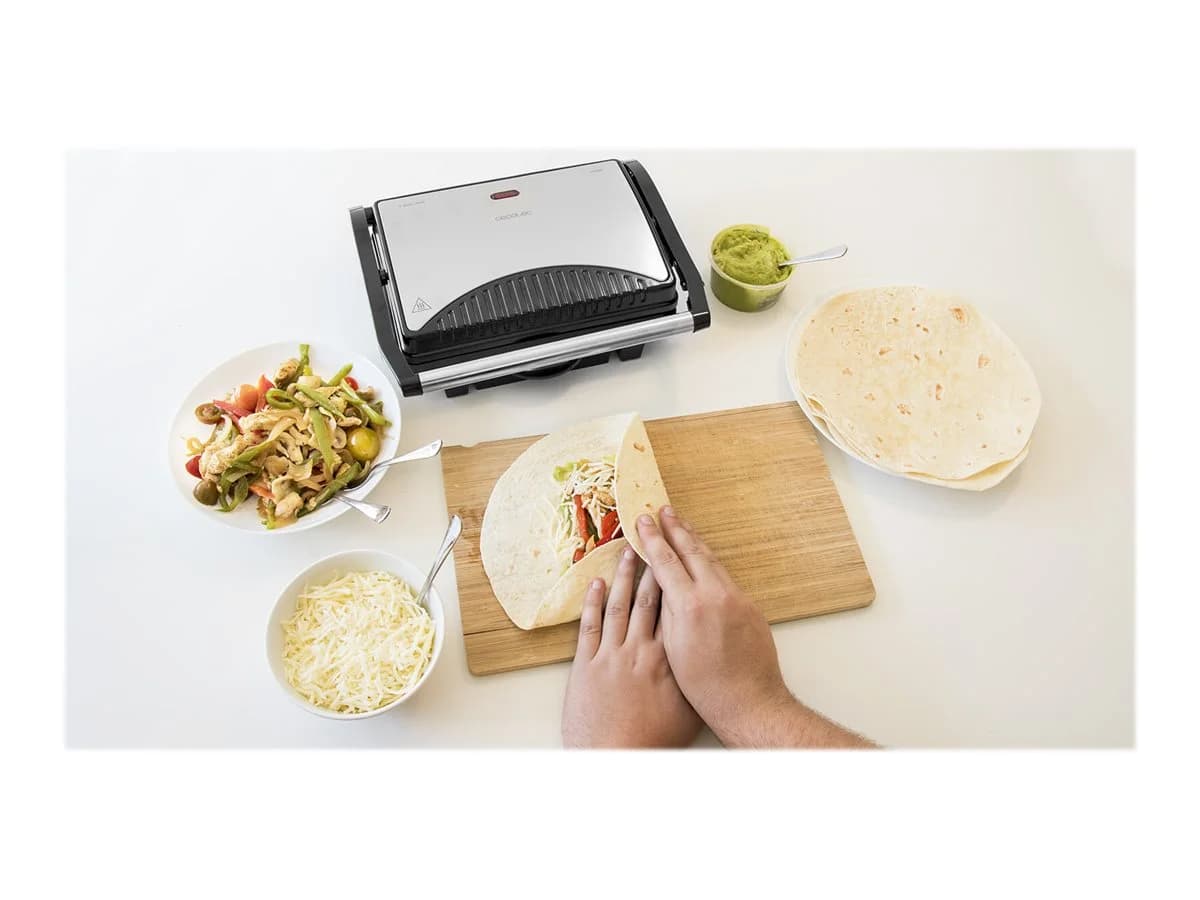 Cecotec Grill Rock'nGrill 1000 1000 W Electric Grill Black/Stainless steel - Image 9