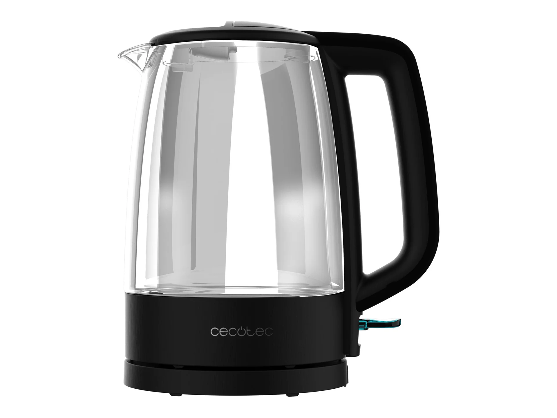 Cecotec Kettle ThermoSense 320 Clear 2200 W Electric 1.7 L Glass 360° rotational base Black/Transparent - Image 1