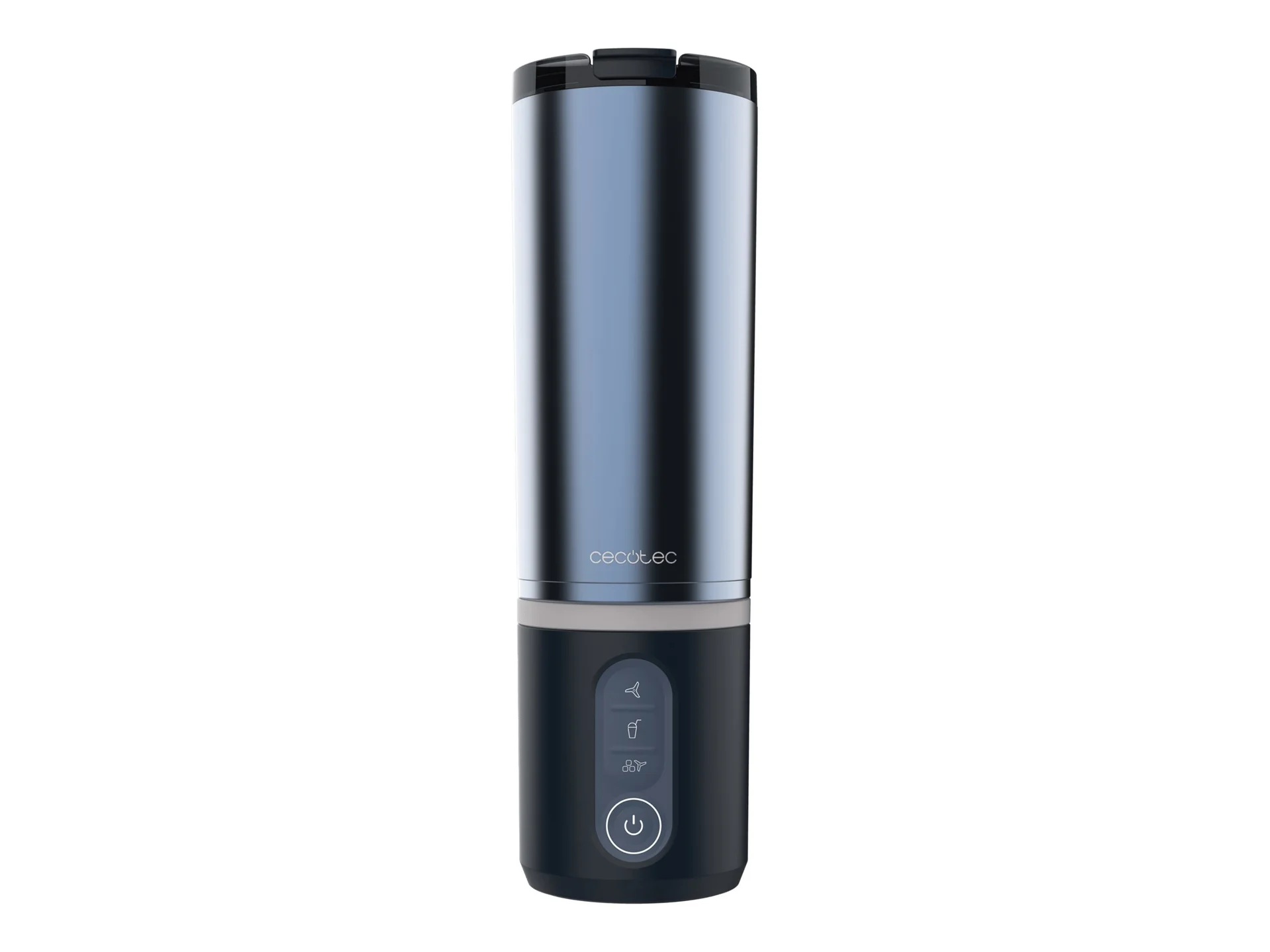 Cecotec Blender Power Titanium Shake2Go Portable 180 W Jar material BPA-free Jar capacity 0.6 L Dark Steel - Image 1