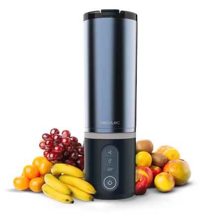 Cecotec Blender Power Titanium Shake2Go Portable 180 W Jar material BPA-free Jar capacity 0.6 L Dark Steel - Image 2