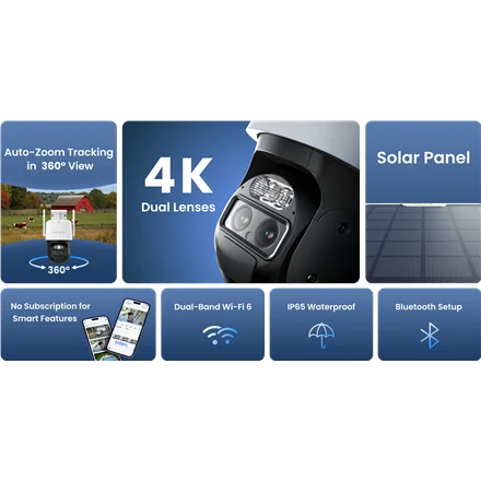 Reolink TrackMix Series B770 withSolar Panel 2 - Image 2