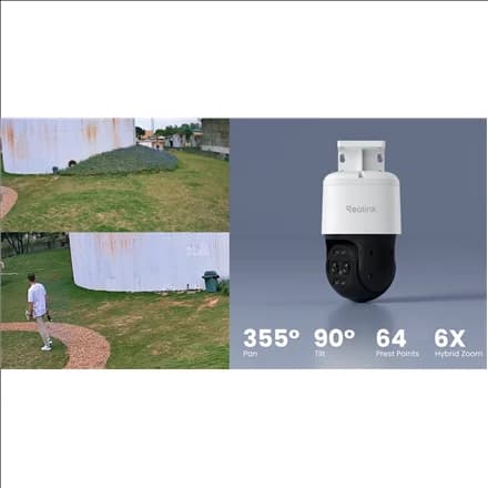 Reolink 4K Dual-Lens PoE PTZ Camera with Auto Tracking - Image 3