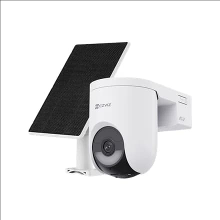 EZVIZ CS-HB8c Battery-Powered Outdoor PT Camera Kit with Solar Panel (Type-C, 4 MP, 4 mm, 4G/LTE, Wi-Fi) - Image 1