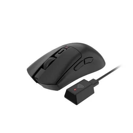 Genesis Gaming Mouse Zircon 880 Pro 8k Wireless 2.4GHz, Bluetooth Black - Image 1