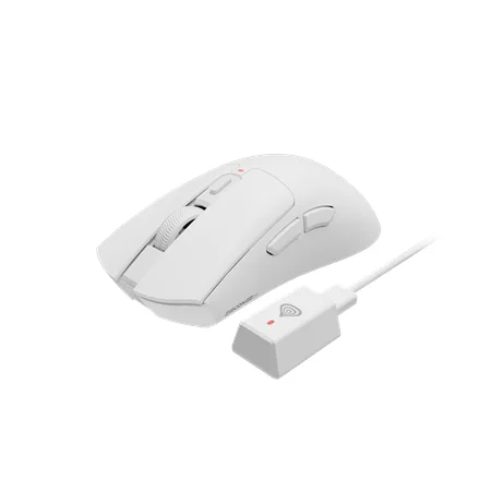 Genesis Gaming Mouse Zircon 880 Pro 8k Wireless 2.4GHz, Bluetooth White - Image 1