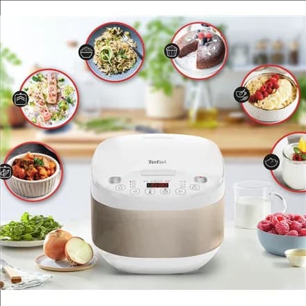 TEFAL Multifunctional pot RK622130 750 W 4 L Number of programs 12 White - Image 5