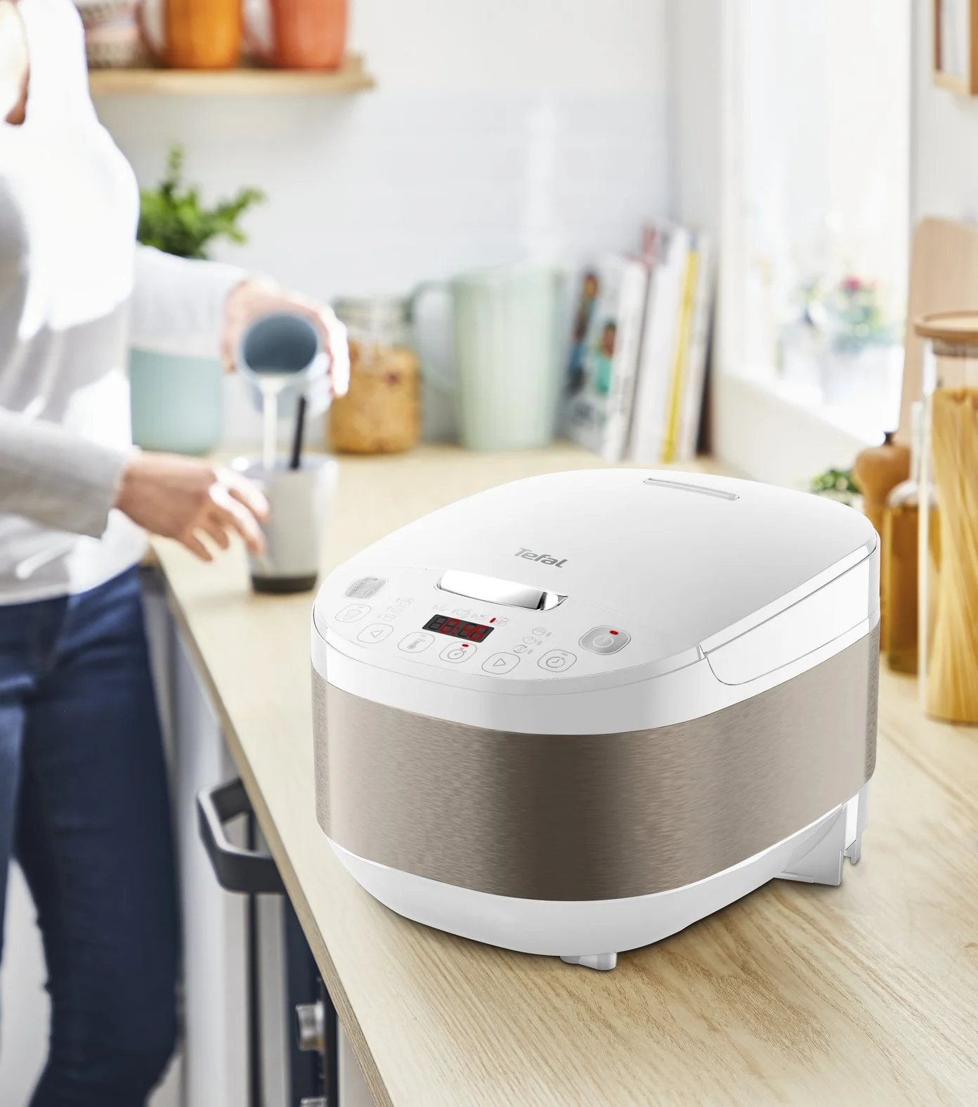 TEFAL Multifunctional pot RK622130 750 W 4 L Number of programs 12 White - Image 8