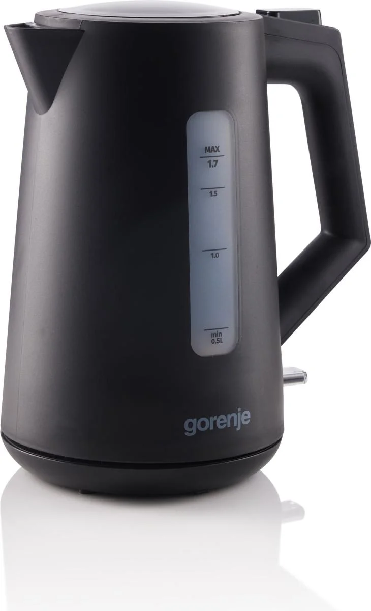 Gorenje K17OPB Kettle Electric 2200 W 1.7 L Plastic 360° rotational base Black - Image 1