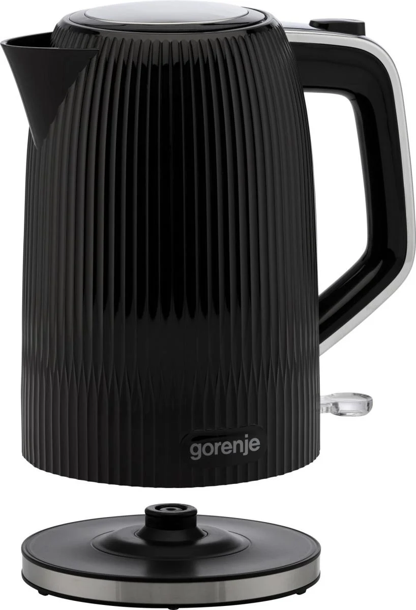 Gorenje K17DPB Kettle Electric 1.7 L 2200 W Plastic/Stainless steel 360° rotational base Black - Image 3