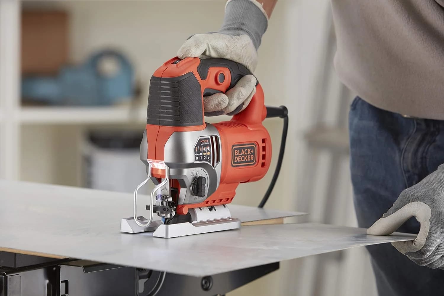 Black&Decker Jigsaw BES610-QS 650W Pendulum BLACK & DECKER - Image 6