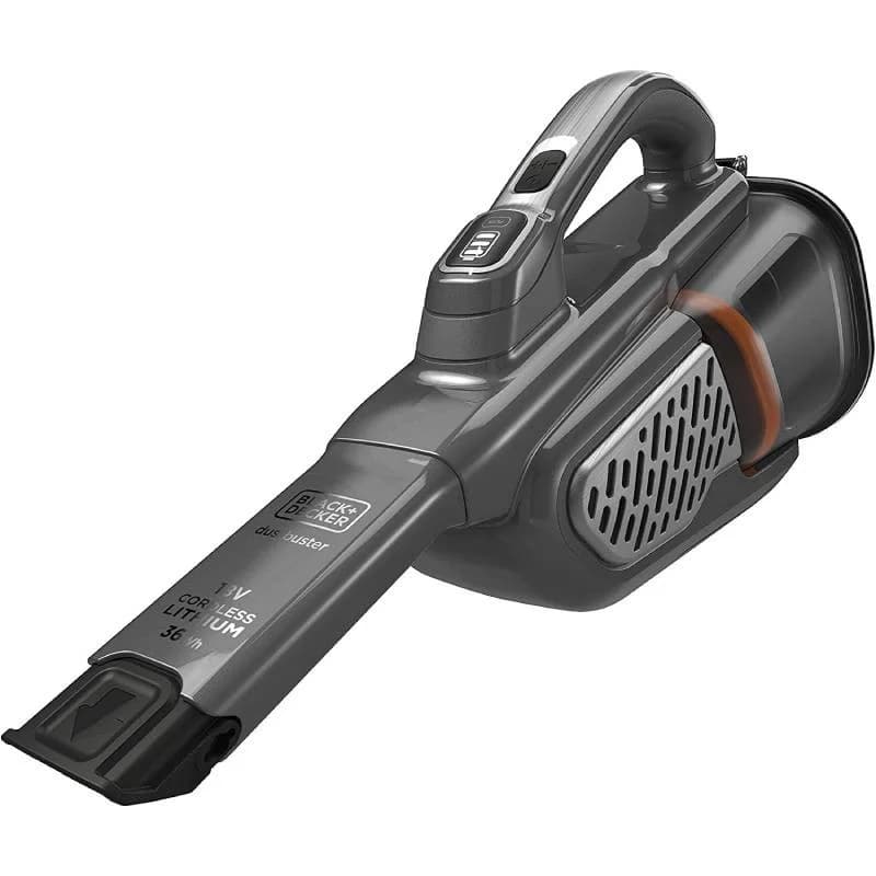 BLACK & DECKER Vacuum Cleaner BHHV520JF-QW Cordless 36 W 18 V Operating time (max) 21 min Grey/Black - Image 1