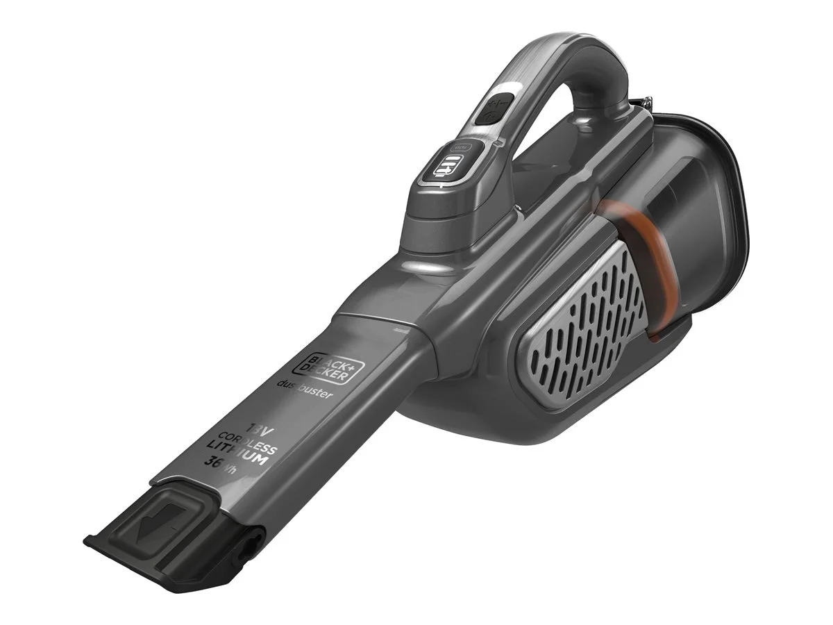 BLACK & DECKER Vacuum Cleaner BHHV520JF-QW Cordless 36 W 18 V Operating time (max) 21 min Grey/Black - Image 2
