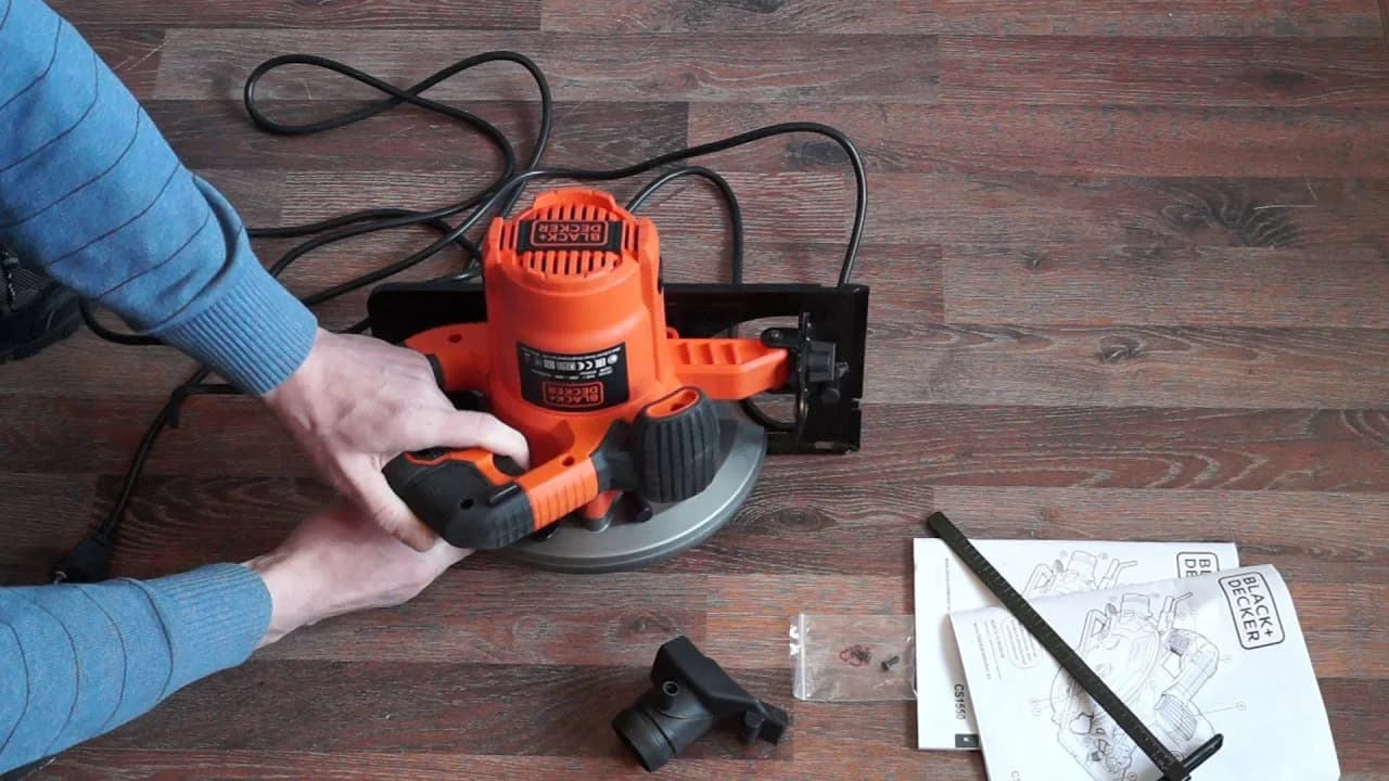 Black&Decker Circular Saw CS1550-QS 1500W BLACK & DECKER - Image 3