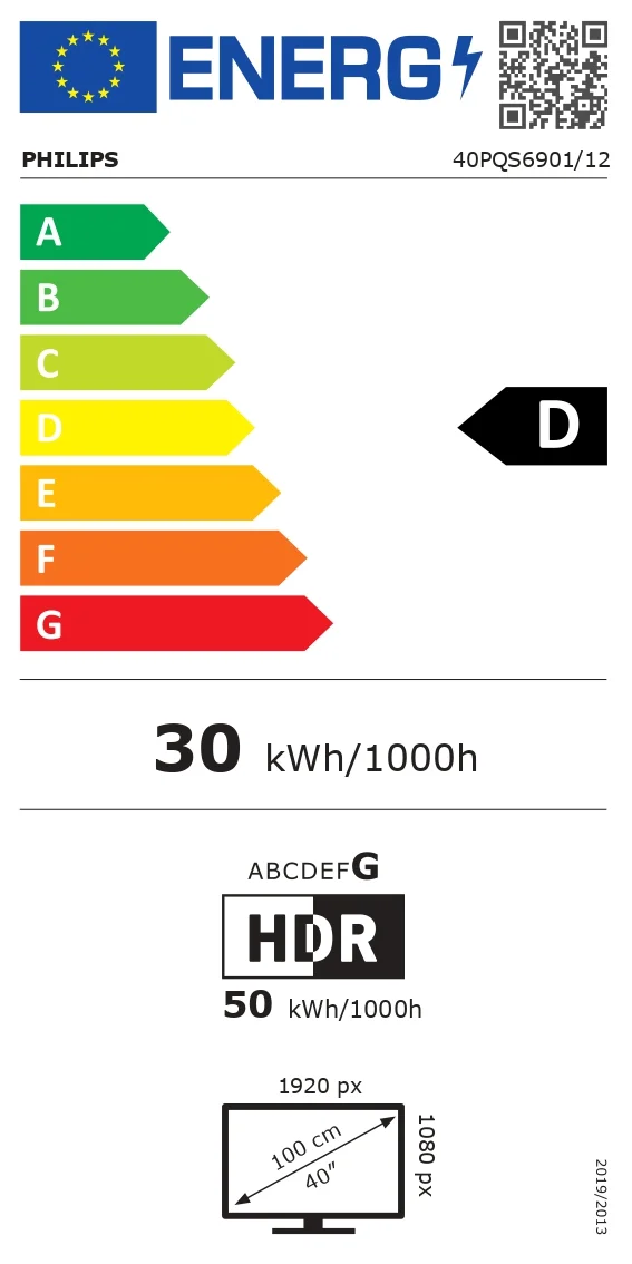 Philips 40PQS6901/12 QLED Ambilight TV 40 Smart TV TITAN OS FHD Black - Image 4