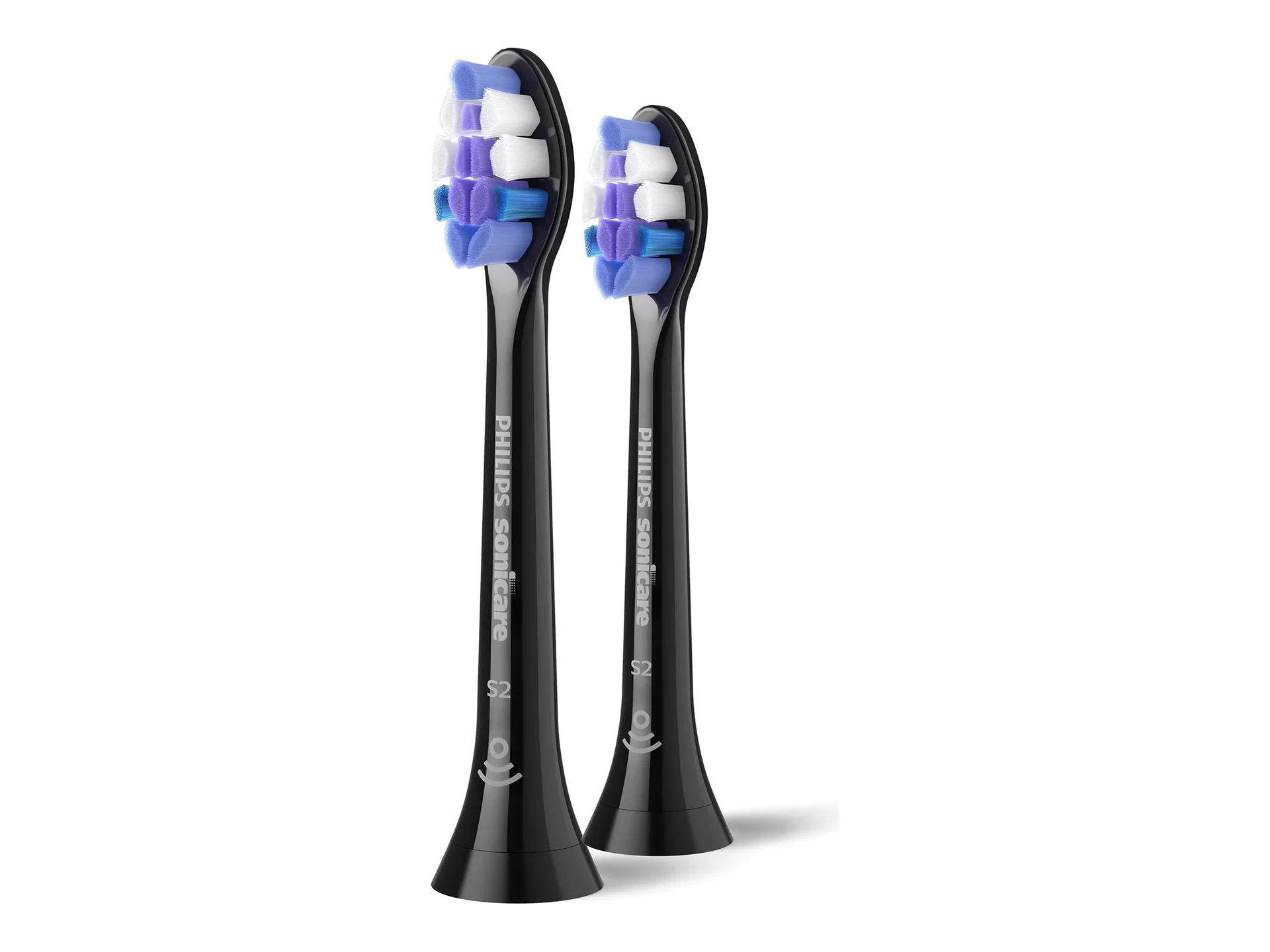 Philips Replacement brush heads HX6052/88 Sonicare Sensitive Heads For adults Number of brush heads included 2 Black - Image 2