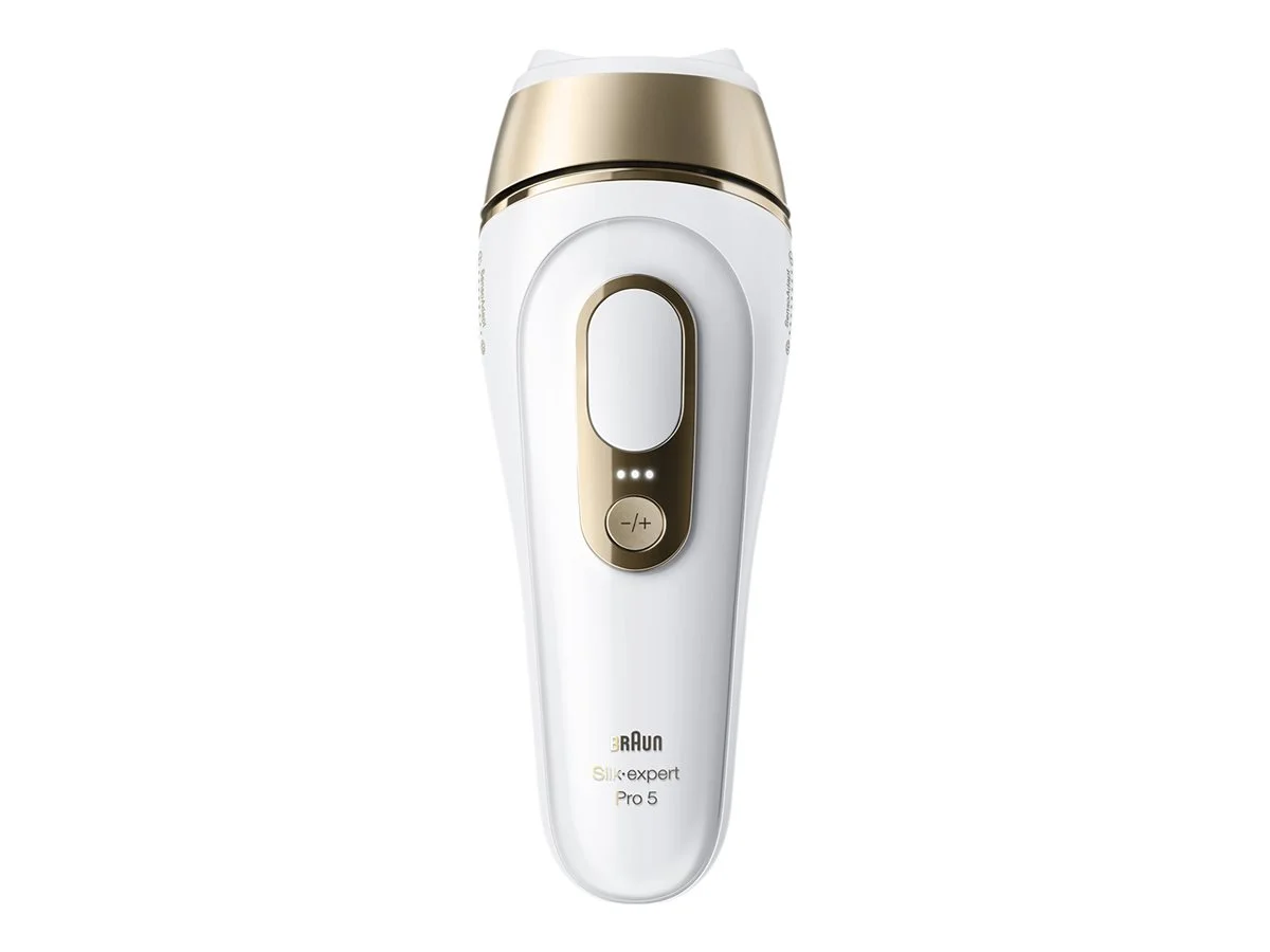 Braun IPL Epilator Silk expert Pro 5 PL5210 Number of power levels 3 White/Gold - Image 2