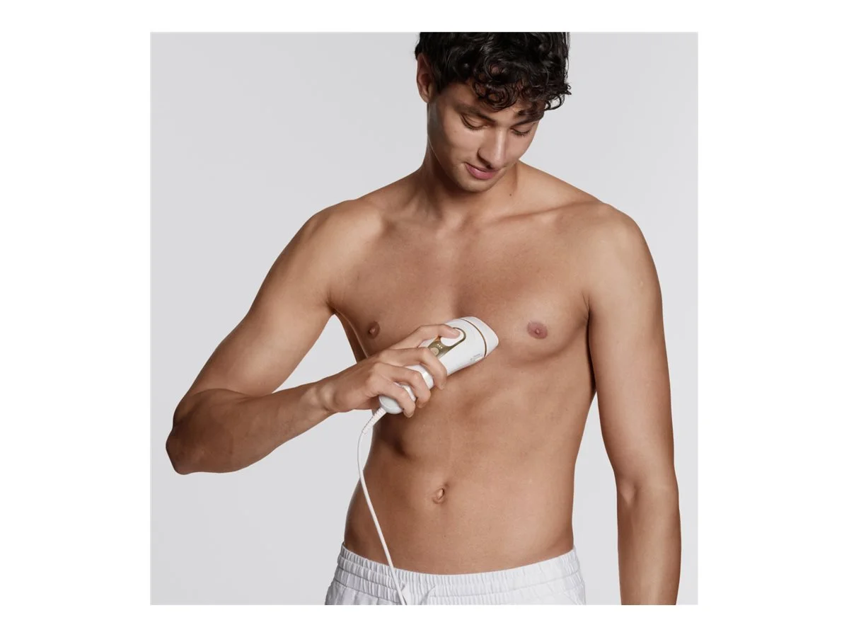 Braun IPL Epilator Silk expert Pro 5 PL5210 Number of power levels 3 White/Gold - Image 8