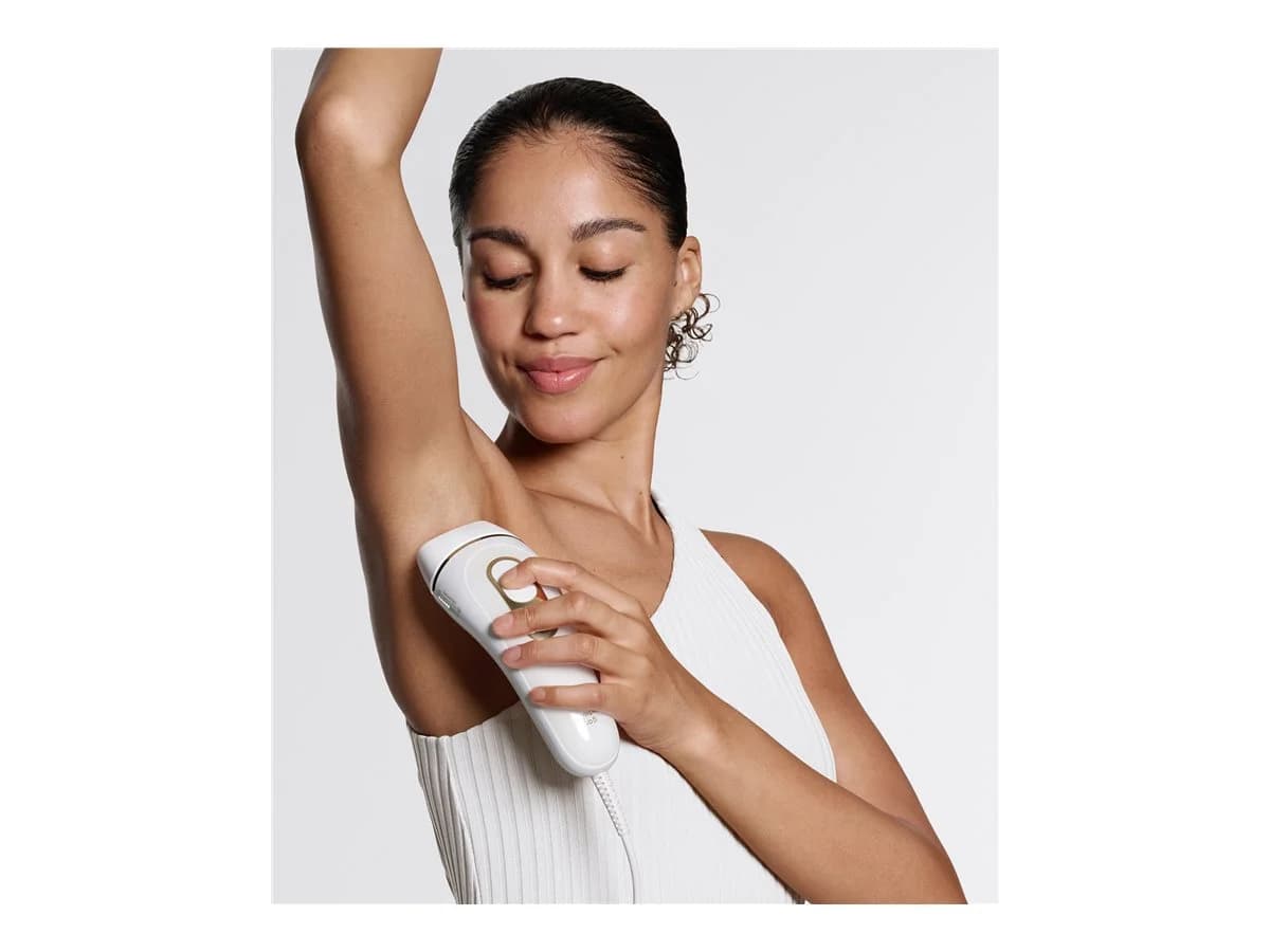 Braun IPL Epilator Silk expert Pro 5 PL5210 Number of power levels 3 White/Gold - Image 9