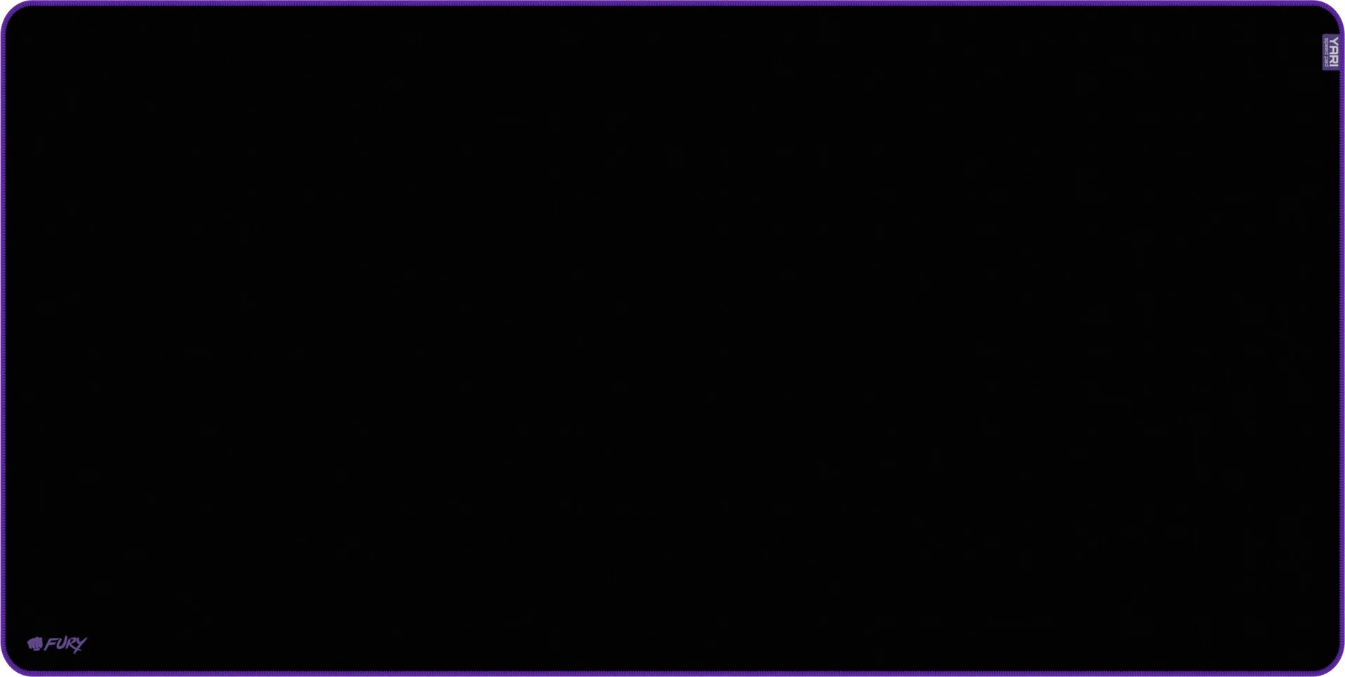 Fury Yari Speed XXL Mouse pad 1200 x 600 mm Black/Purple - Image 1