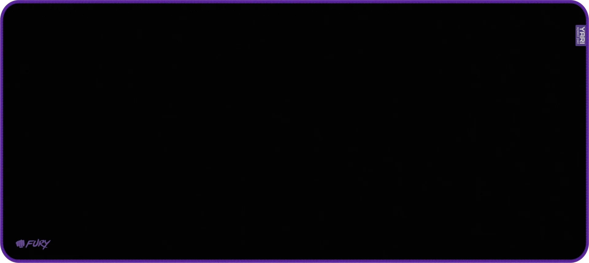 Fury Yari Speed XL Mouse pad 980 x 400 mm Black/Purple - Image 1