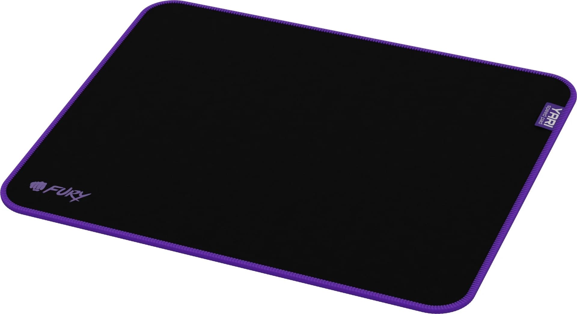 Fury Yari Speed L Mouse pad 300 x 400 mm Black/Purple - Image 3