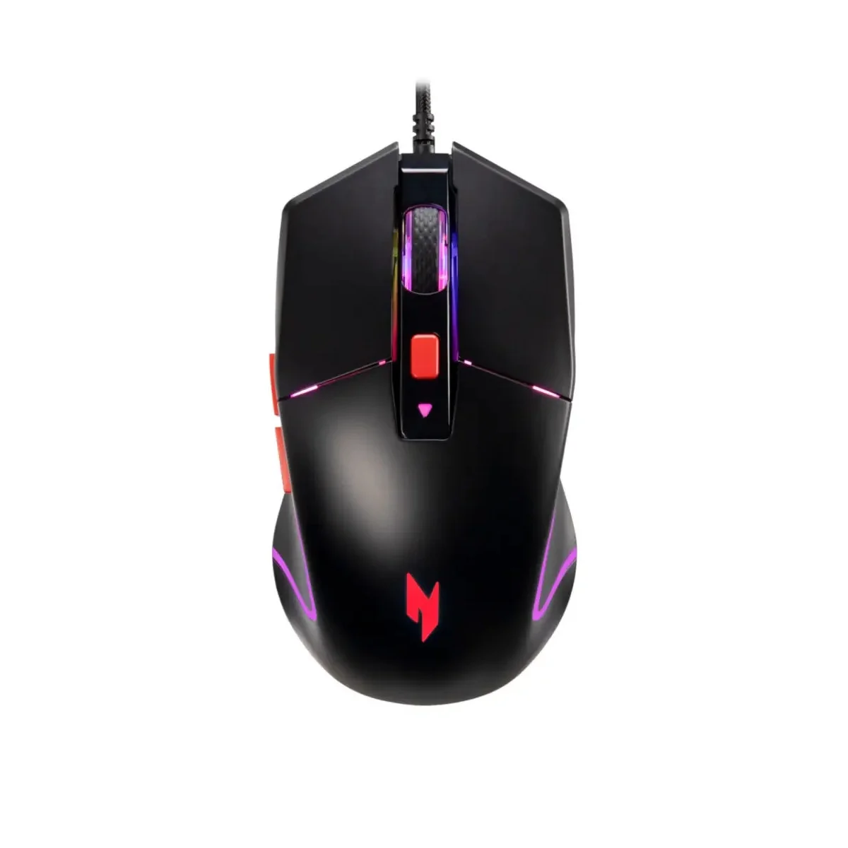 Acer Nitro Mouse NMW100 Black, Up to 7200 dpi, Wired, 6 buttons, Retail Pack Acer - Image 1