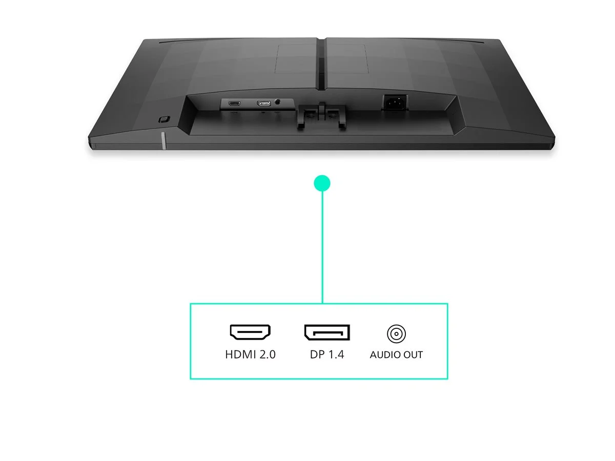 Philips 27M2N3500NF/00 27 " IPS QHD 16:9 144 Hz 0.5 ms 2560 x 1440 pixels 300 cd/m² HDMI ports quantity 1 Black - Image 8