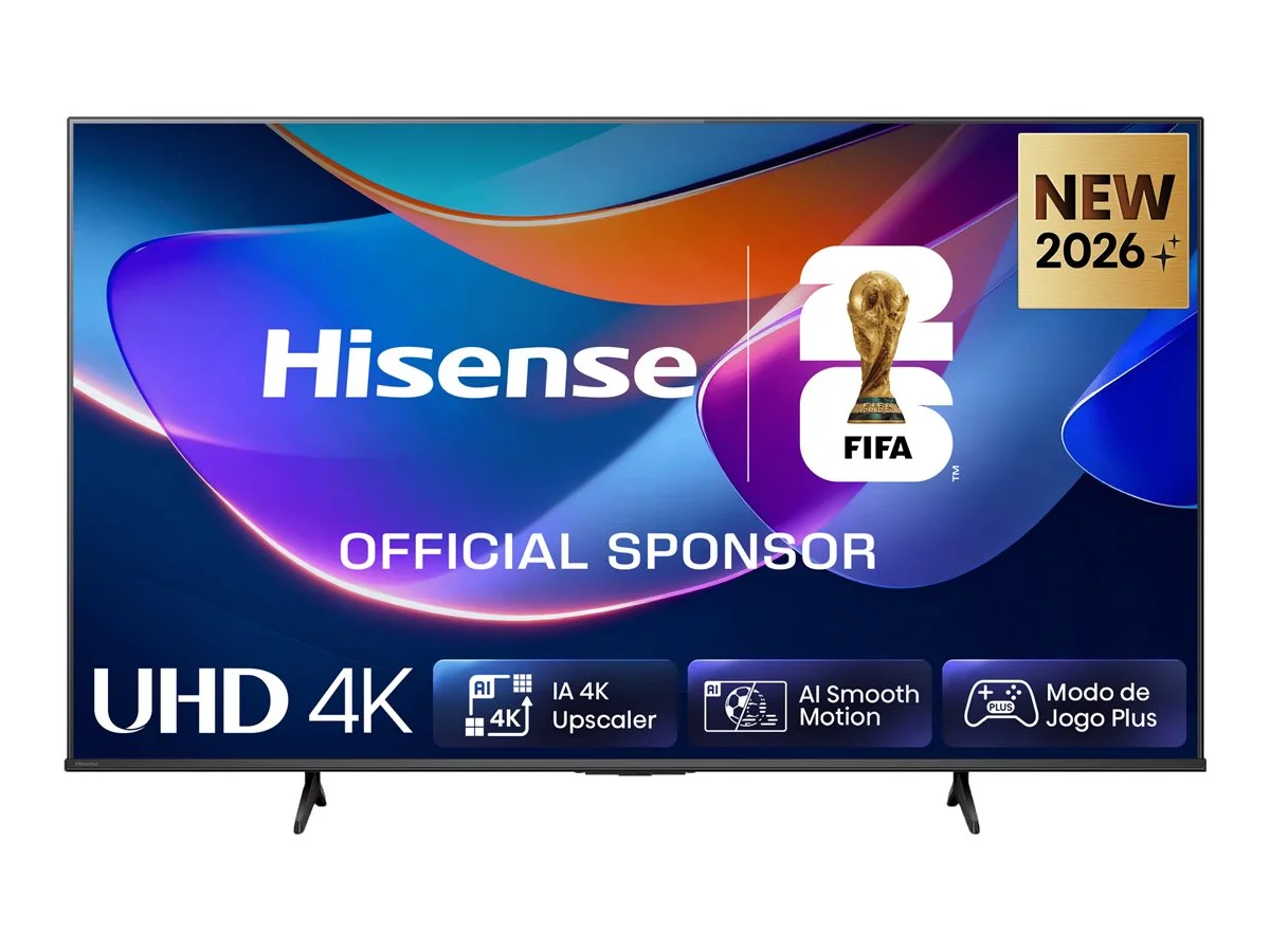 Hisense TV 50A6S 50 Smart TV VIDAA Smart OS UHD Black - Image 1