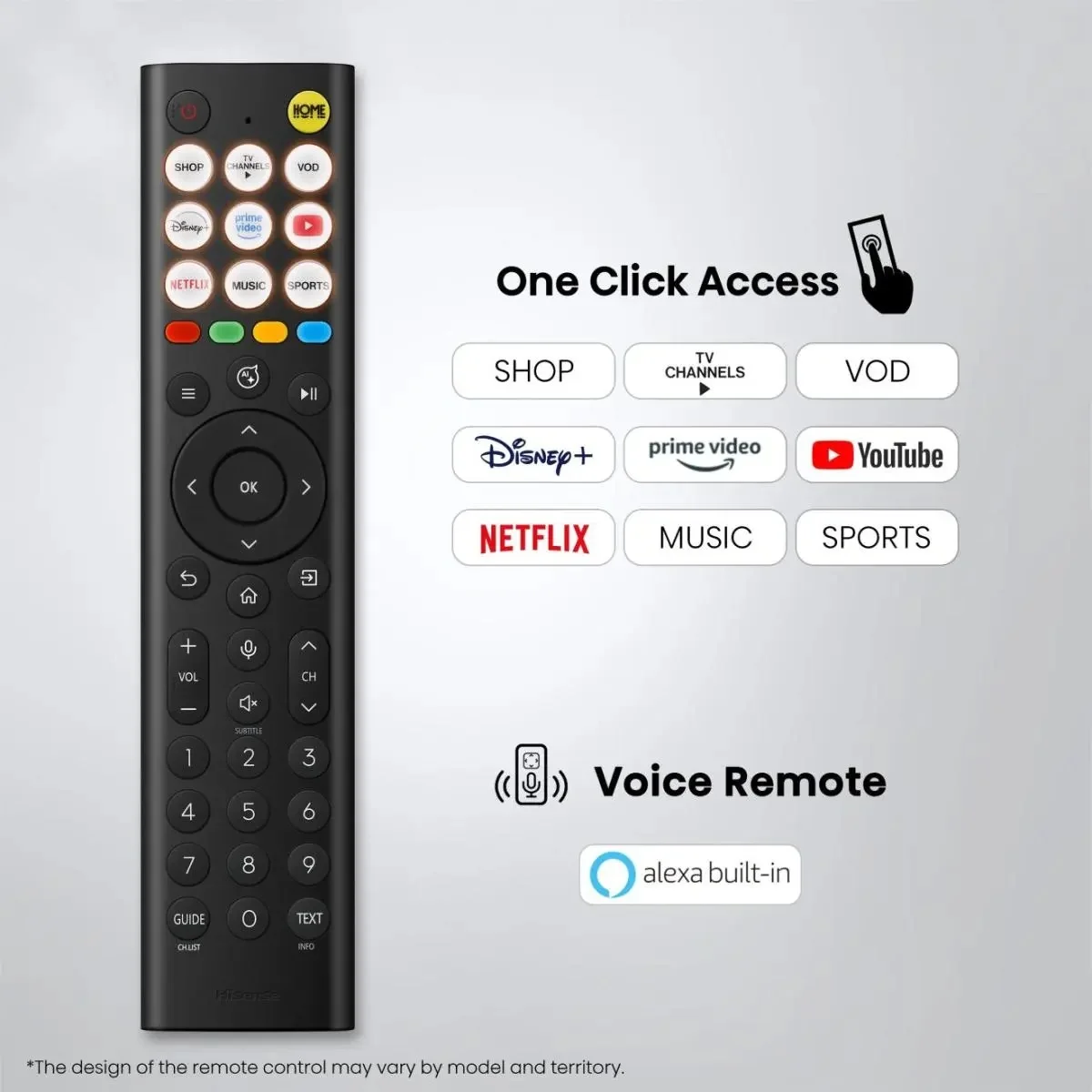 Hisense TV 50A6S 50 Smart TV VIDAA Smart OS UHD Black - Image 10