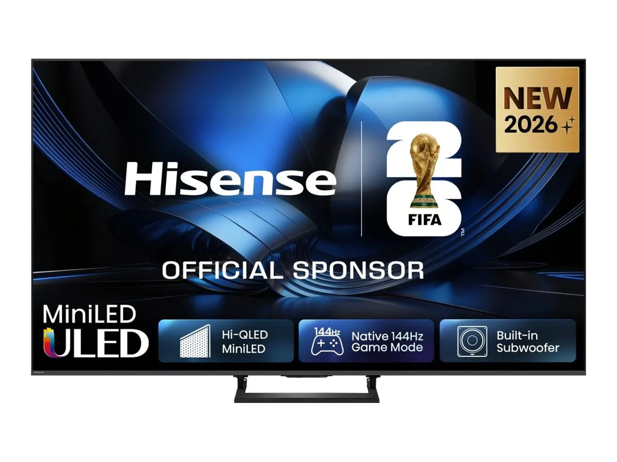 Hisense TV 55U7SE 55 Smart TV VIDAA Smart OS UHD Black - Image 1