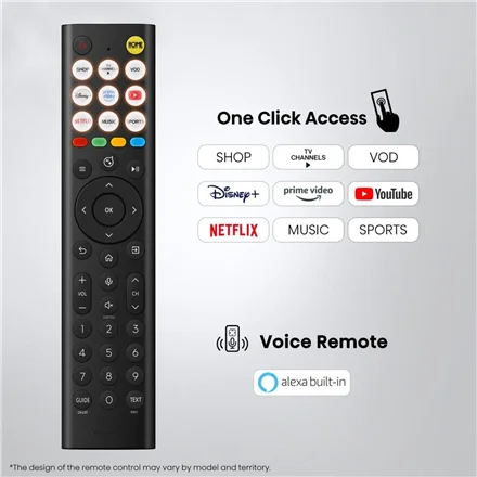Hisense TV 55U7SE 55 Smart TV VIDAA Smart OS UHD Black - Image 9