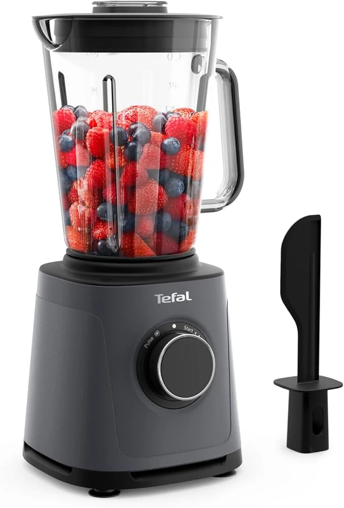 TEFAL Blender PerfectMix Essential BL771BF0 Tabletop 1200 W Jar material Glass Jar capacity 1.75 L Ice crushing Black - Image 1