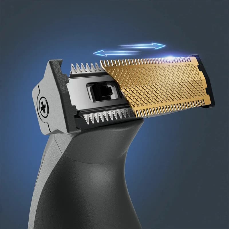 Rowenta Beard Trimmer TN6044E0 Cordless Number of length steps 6 Wet & Dry Black/Green - Image 3
