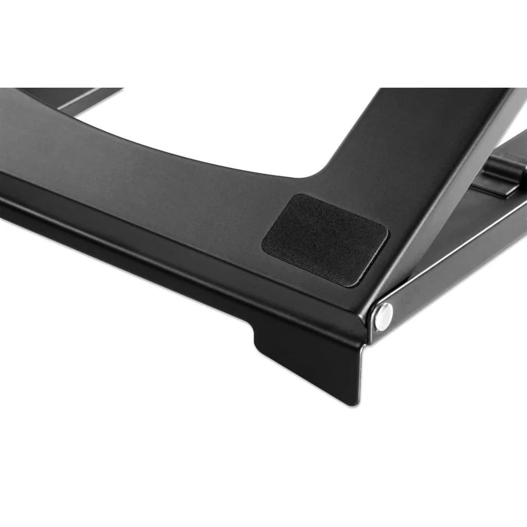 Manhattan Laptop and Tablet Stand, Adjustable (5 positions), Suitable for all tablets and laptops up to 15.6", Portable and Lightweight, Steel, Black, Lifetime Warranty - Image 12