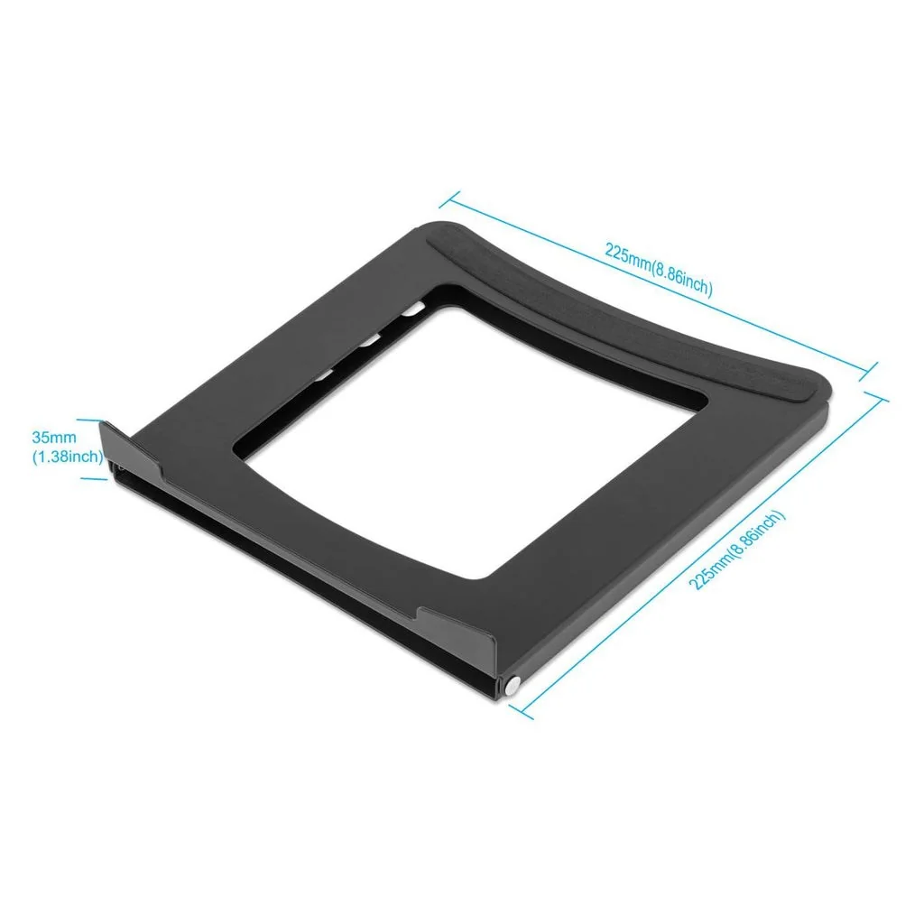 Manhattan Laptop and Tablet Stand, Adjustable (5 positions), Suitable for all tablets and laptops up to 15.6", Portable and Lightweight, Steel, Black, Lifetime Warranty - Image 13