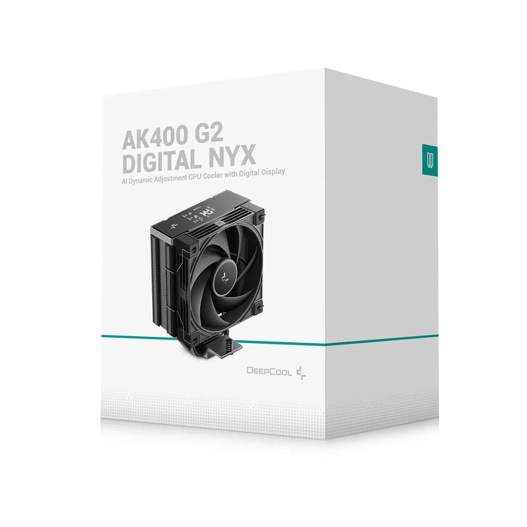 DeepCool AK400 G2 Digital NYX Processor Air cooler 12 cm Black 1 pc(s) - Image 6