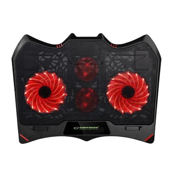 Esperanza EGC102 laptop cooling pad 2000 RPM Black - Image 2