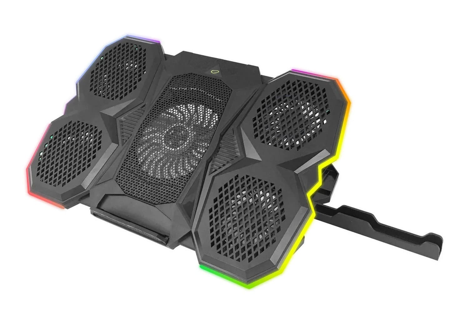 Esperanza EGC107 notebook cooling pad 2600 RPM Black - Image 1