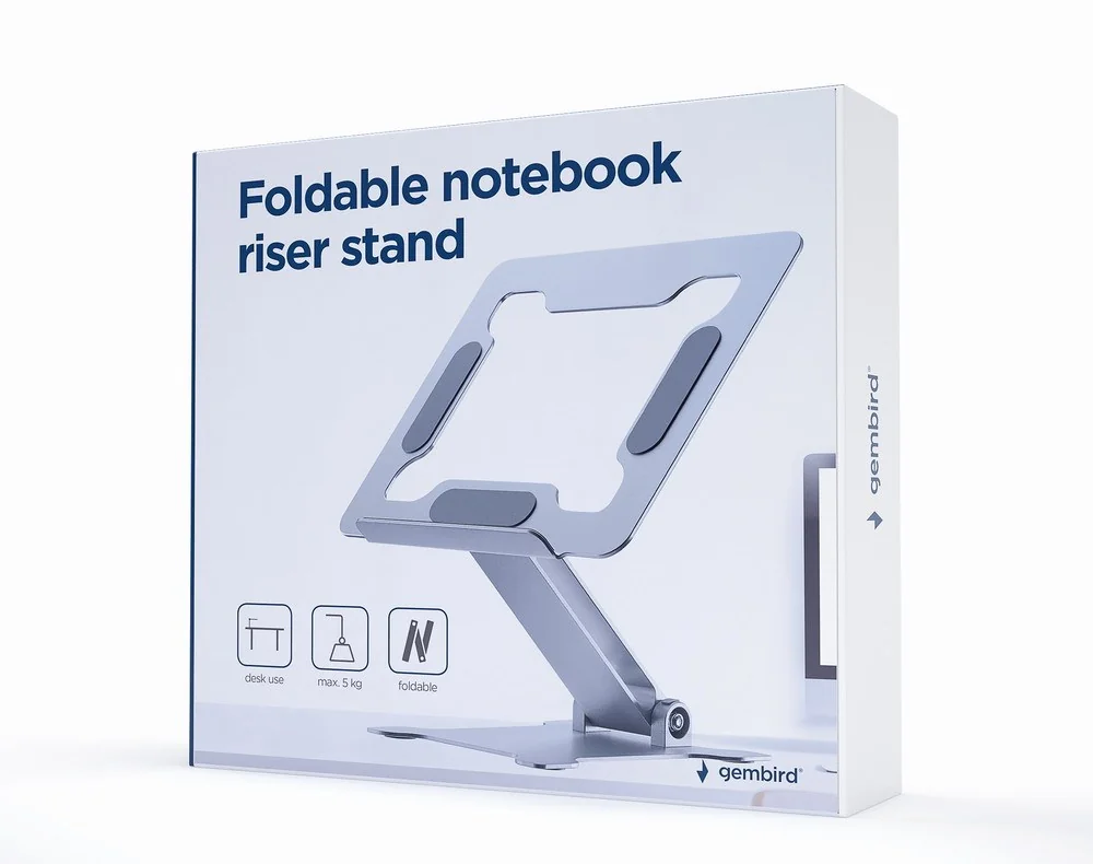 Gembird NBS-D1-03 laptop stand Silver 39.6 cm (15.6") - Image 14