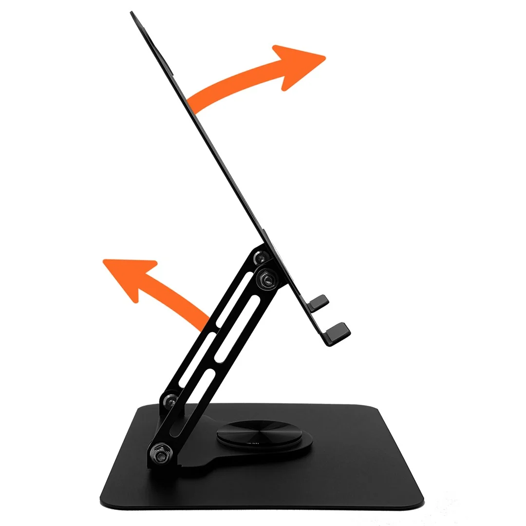 Adjustable, rotatable, ergonomic laptop stand 10–17″ LAPTOP STAND ROTO MT2662 - Image 3