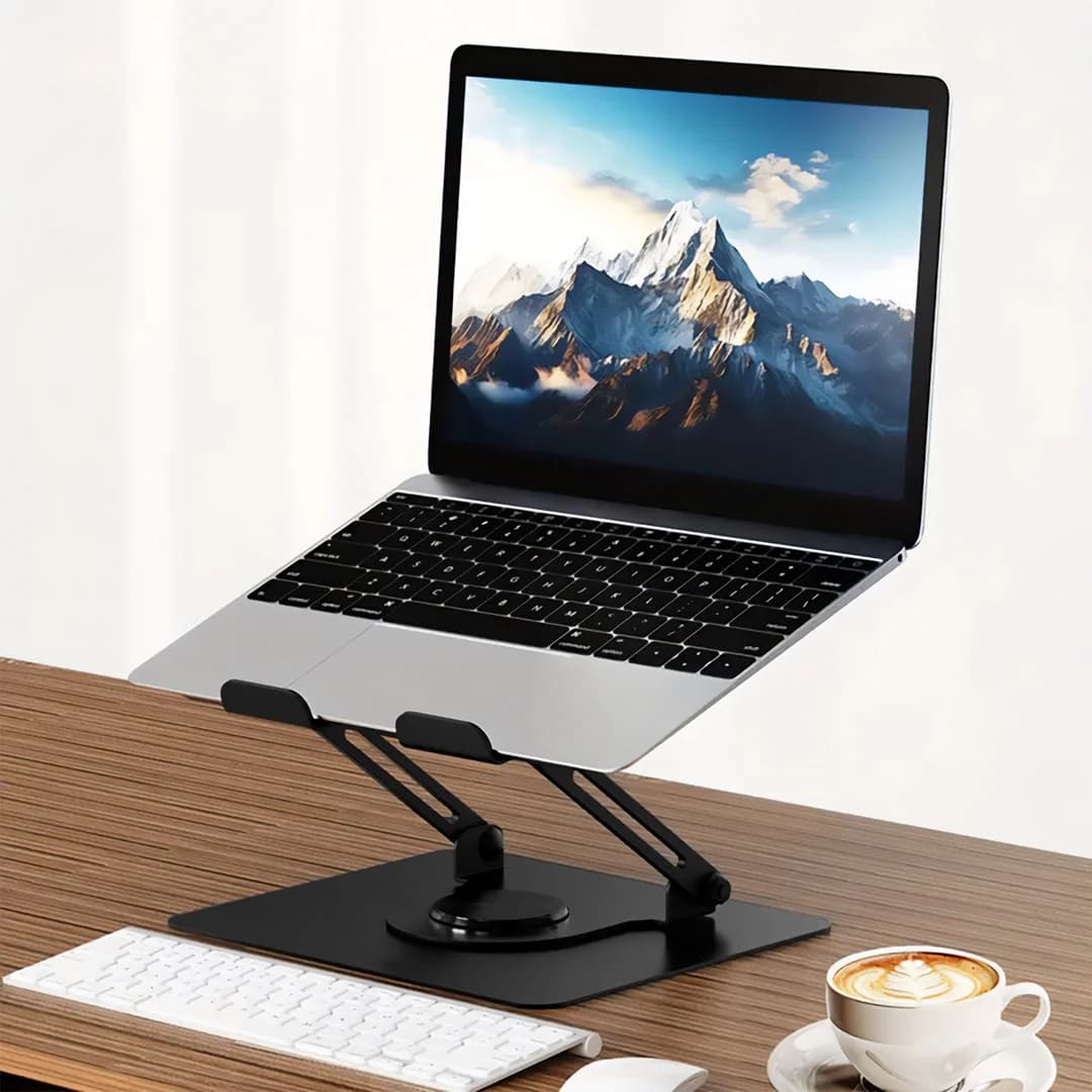 Adjustable, rotatable, ergonomic laptop stand 10–17″ LAPTOP STAND ROTO MT2662 - Image 9