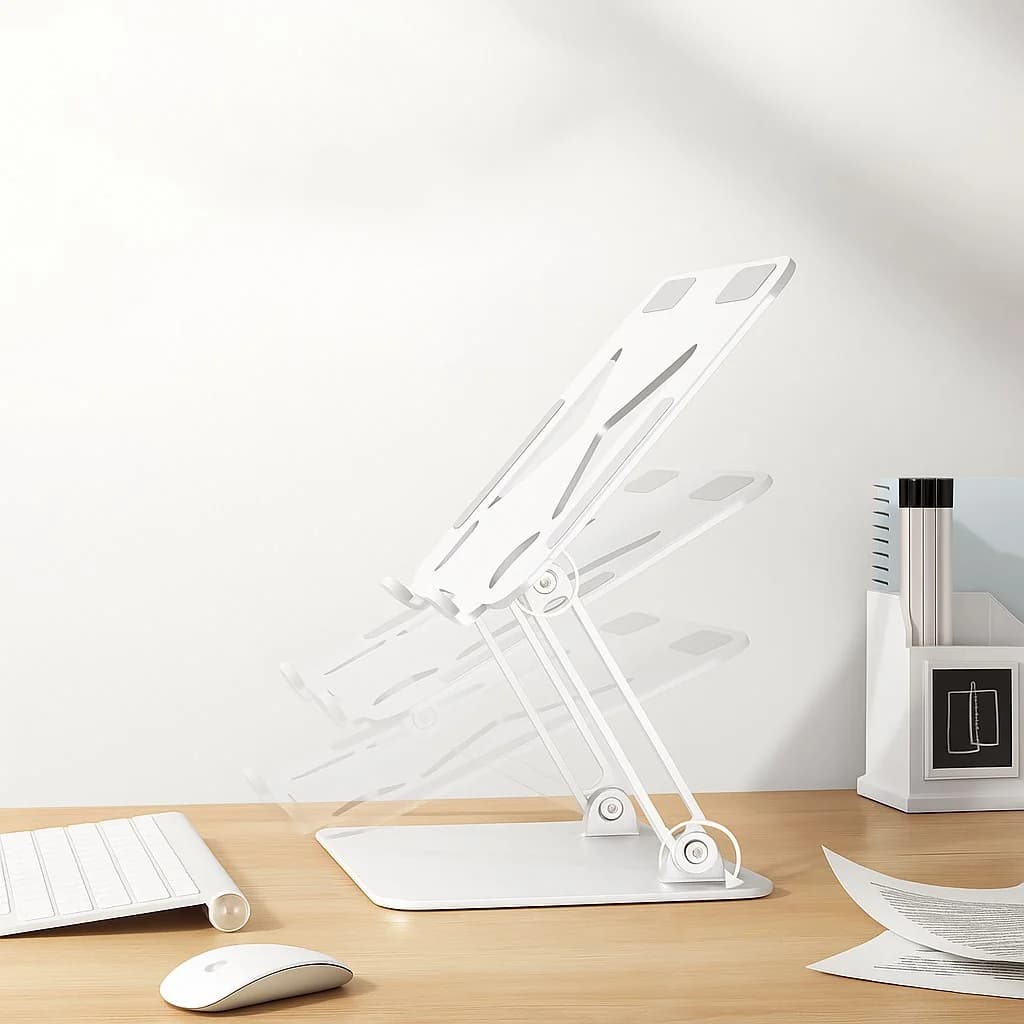 MEDIA-TECH Laptop Stand – Laptop Stand MT2661W (white) - Image 5