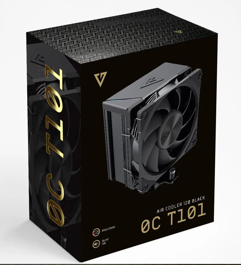 MODECOM Volcano 0C T101 Processor Air cooler 12 cm Black - Image 6